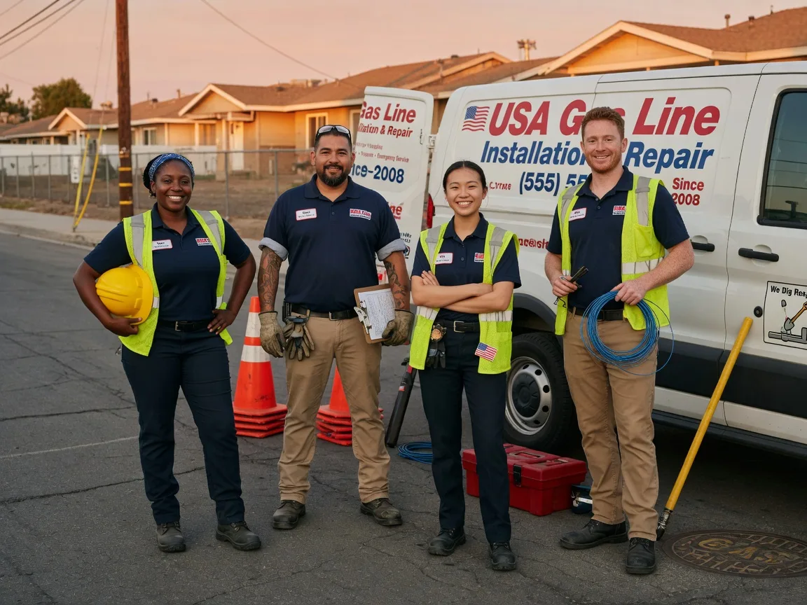 Gas Line Installation company in Hughesville, MO